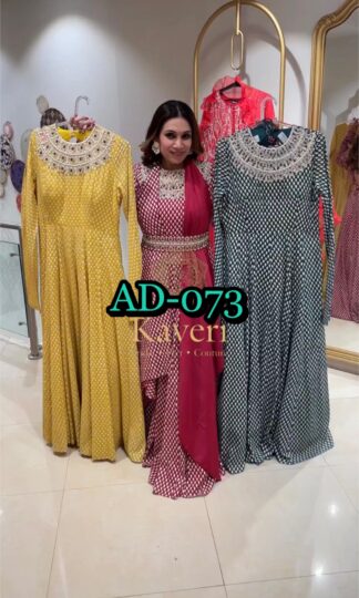 The Libas Collection Ad 073 Kaveri Rich Combinarion Latest GownThe Libas Collection Ad 073 Rich Combinarion Latest Gown