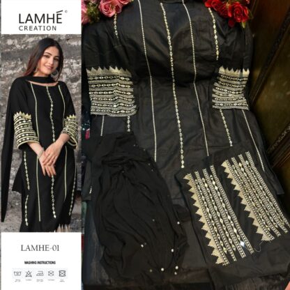 LAMHE CREATION MIRROR VOL 1 PAKISTANI KURTI DESIGNER