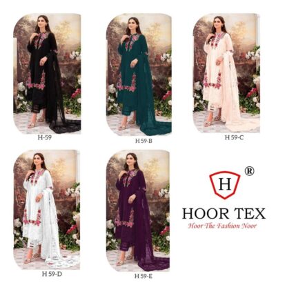 HOOR TEX H 59 PAKISTANI SUITS ONLINE SHOPPING