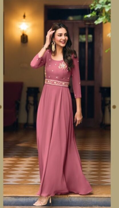 ZAVERI 1116 KASHMIRA READYMADE GOWN FOR WOMEN