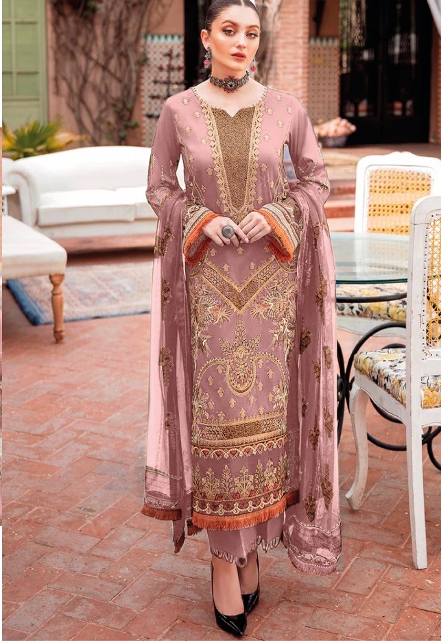 Designer Indian Party Wear Pakistani Suits || Crazycloths -Pinkkart