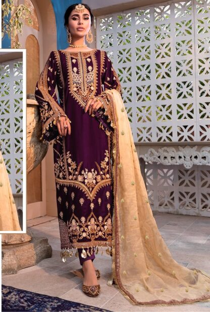 FEPIC ROSEMEEN D 5244 B PAKISTANI SUITS ONLINE WHOLESALER