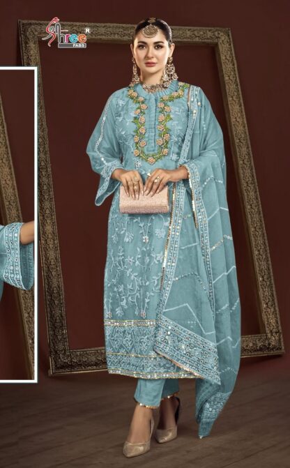 SHREE FABS S 687 C PAKISTANI SUITS WITH PRICE