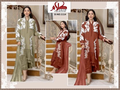 KALAM CREATION 1114 MEHENDI PAKISTANI KURTI LATEST COLLECTION