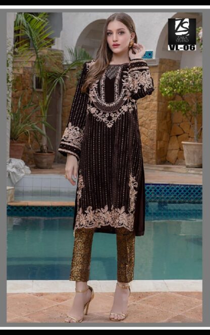 ZARA STUDIO ZS 06 PAKISTANI SUITS ONLINE SUPPLIER