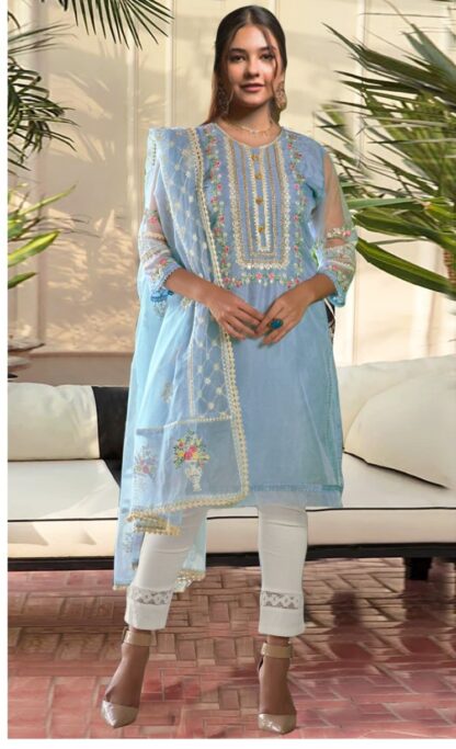 MARIYAH DESIGNER M 163 PAKISTANI SUITS ONLINE WHOLESALER