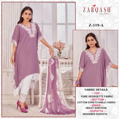 ZARQASH Z 119 A PAKISTANI SUITS ONLINE SHOPPING