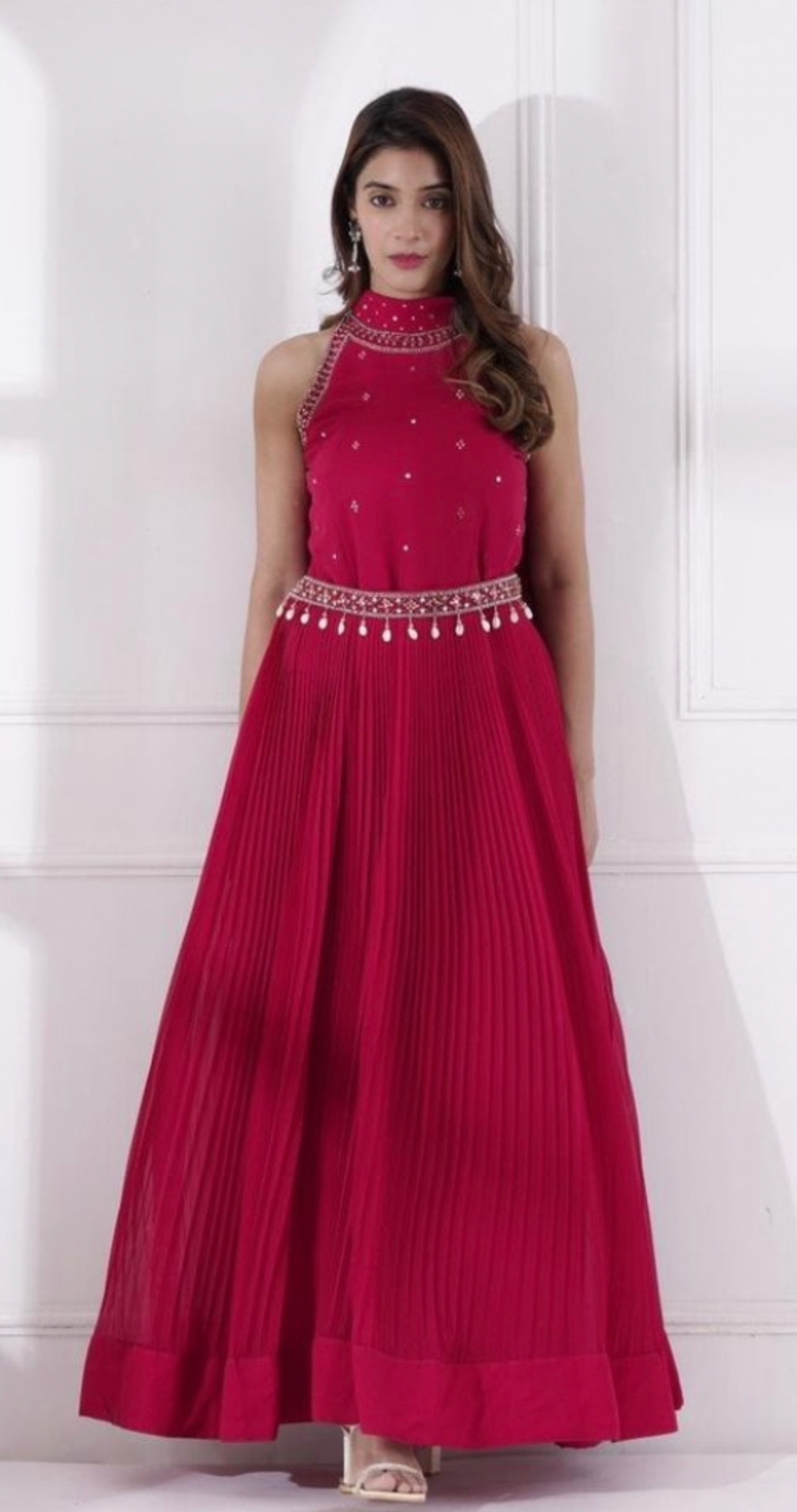 Saroj Collection Women Gown Blue Dress - Buy Saroj Collection Women Gown  Blue Dress Online at Best Prices in India | Flipkart.com