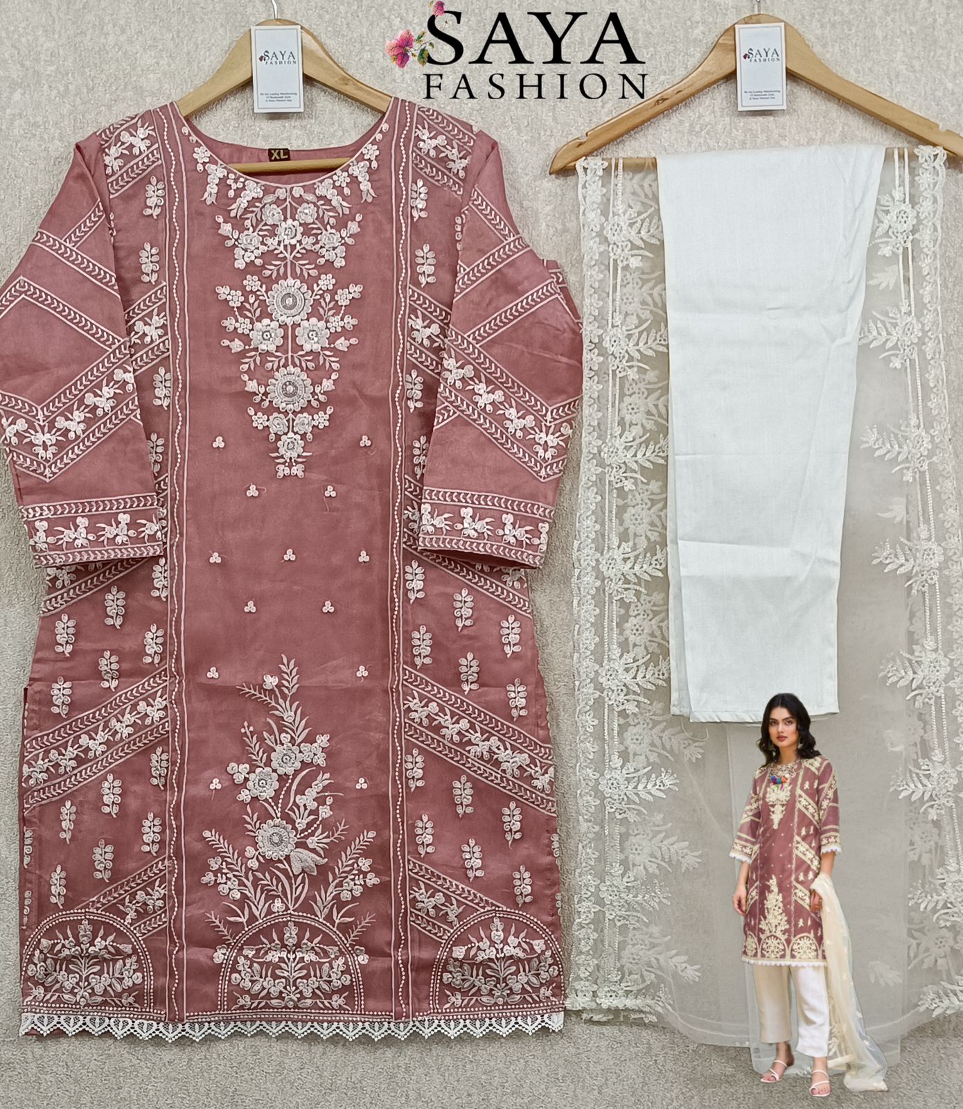 Pakistan Cotton Lawn embroidery kurti girls 8 years size 34 | eBay