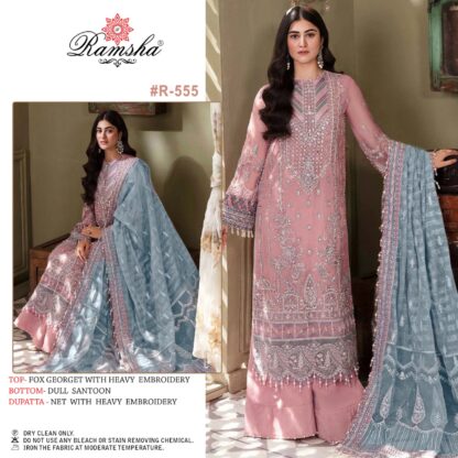 RAMSHA R 555 PAKISTANI SUITS ONLINE SHOPPING