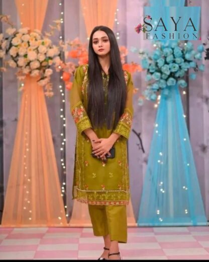 SAYA FASHION 001 MERA DIL YE PUKARE PAKISTANI SUITS