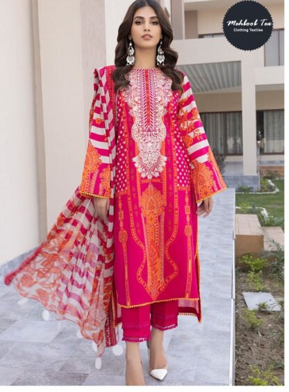 MEHBBOB TEX 7773 CHARIZMA VOL 1 1038 LAWN PAKISTANI SUITS