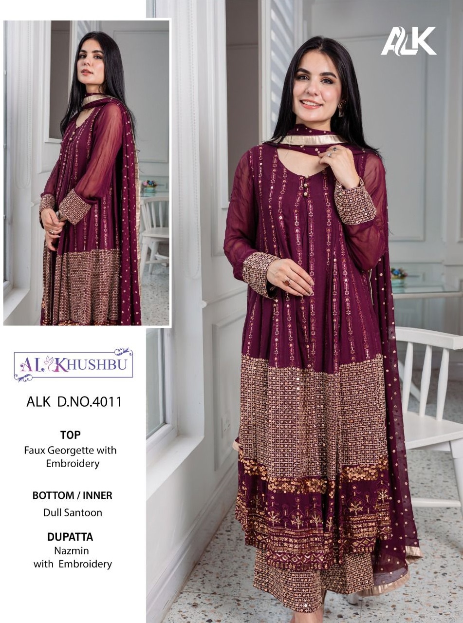 AliShaif - CHARIZMA PAKISTANI DESIGNER COTTON EMBROIDERED LAWN SUIT Fabric:  TOP – PURE CAMBRIC COTTON WITH HEAVY EMBROIDERY WORK & CHIKAN WORK BOTTOM –  SEMI LAWN WITH EMBROIDERED PATCH DUPATTA – TABBY