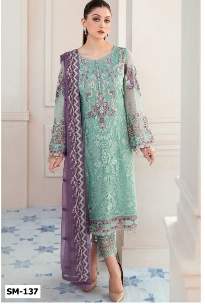 SANA MARYAM SM 137 RAMSHA PAKISTANI SUITS ONLINE SUPPLIER PAKISTANI SUITS AT BEST PRICE, PAKISTANI SUITS WHOLESALER, PAKUSTANI SUITS ONLINE, SANA MARYAM SM 137 RAMSHA  Pakistani Suits, Salwar Kameez, SHREE FABS, Single, Suits