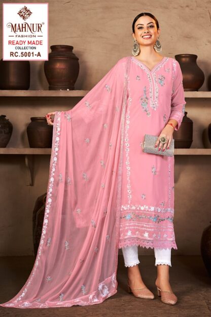 MAHNUR FASHION 5001 A READYMADE PAKISTANI KURTI ONLINE