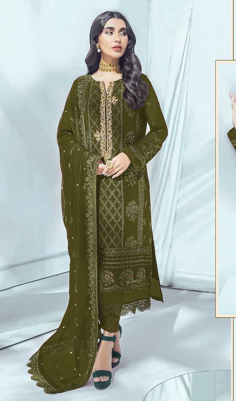 Pakistani Designer Suit at Rs 11000 | Rayon Kurti in New Delhi | ID:  2851834245455