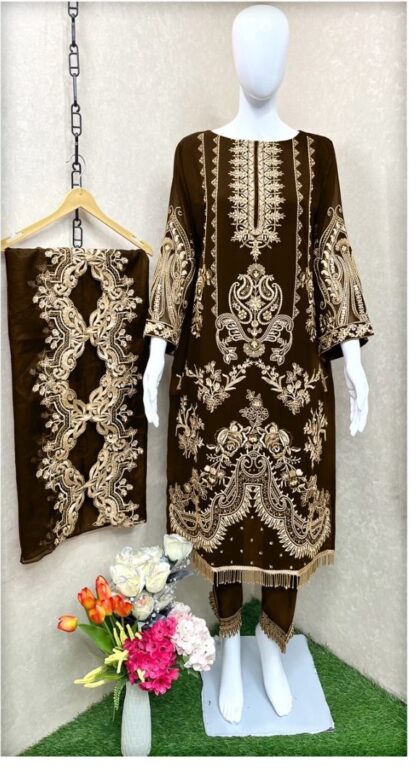 AL MEERA 1156 MERIOT DESIGNER PAKISTANI KURTIS ONLINE