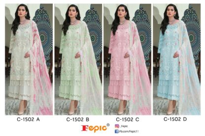 FEPIC ROSEMEEN 1502 A PAKISTANI SUITS IN SINGLE PIECE