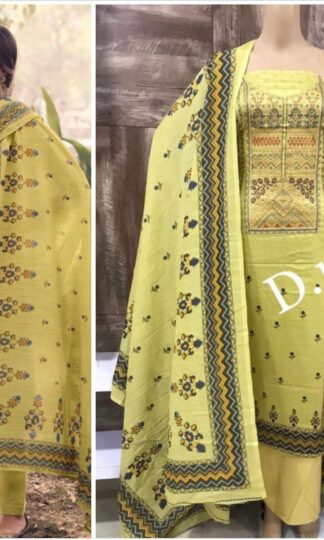 HERMITAGE 290 PISTA COTTON PAKISTANI SUITS AT BEST PRICEHERMITAGE 290 PISTA COTTON PAKISTANI SUITS AT BEST PRICE