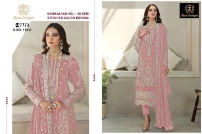 ZIAAZ DESIGNS 7773 NOORJAHAN VOL 9 160 D PAKISTANI SUITS AT BEST PRICE