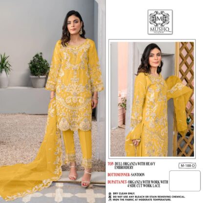 MUSHQ M 188 D PAKISTANI SALWAR KAMEEZ ONLINE