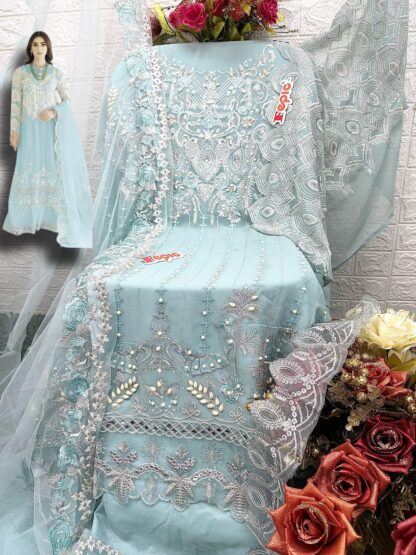 FEPIC ROSEMEEN C 1302 B DESIGNER PAKISTANI SUITS WITH PRICE BEST QUALITY PAKISTANI SUITS, FEPIC ROSEMEEN C 1302 B, PAKISTANI SUITS AT MANUFACTURER PRICE, PAKISTANI SUITS BEST PRICE, PAKISTANI SUITS COLLECTION, PAKISTANI SUITS ONLINE SHOPPING, PAKISTANI SUITS ONLINE SHOPPING IN INDIA, PAKISTANI SUITS WHOLESALE  FEPIC ROSEMEEN, Pakistani Suits, Salwar Kameez, Single, Suits