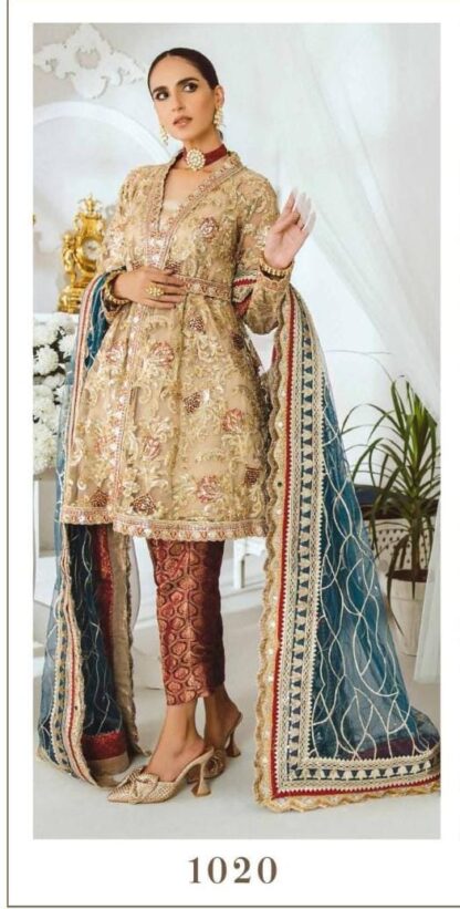 SANIYA TRENDZ 1020 BUY LATEST PAKISTANI SUITS 2023 ONLINE