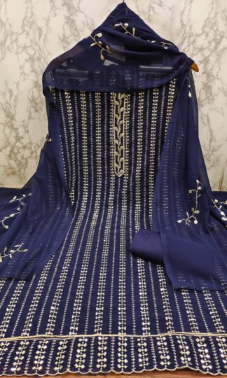 THE LIBAS COLLECTION BLUE DRESS MATERIAL ONLINE INDIATHE LIBAS COLLECTION BLUE DRESS MATERIAL ONLINE INDIA