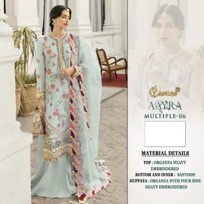 COSMOS AAYRA MULTIPLE 006 PAKISTANI SUITS FOR WOMEN