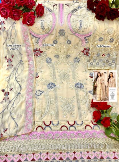 AL KHUSHBU ALK 2042 MISTY VO 3 PAKISTANI SUITS ONLINE WHOLESALER