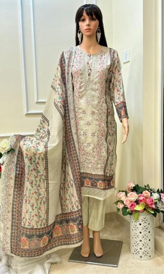 ZIAAZ DESIGNER 115 G AALIYA VOL 8 CREAM STITCHED PAKISTANI SUITS ONLINEZIAAZ DESIGNER 115 G AALIYA VOL 8 CREAM STITCHED PAKISTANI SUITS ONLINE