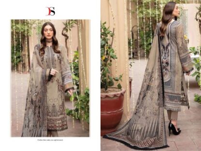 DEEPSY 1073 CHEVERON LAWN 3 NX DESIGNER PAKISTANI SUITS WITH PRICE