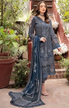DEEPSY 1074 CHEVERON LAWN 3 NX PAKISTANI SUITS WITH PRICE