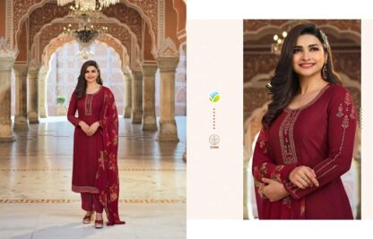 VINAY FASHION 15908 SILKINA ROYAL CREPE 35 LATEST DESIGN SALWR SUITS