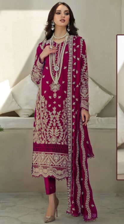 Z S TEXTILES ZS 1001 A PAKISTANI SUITS MANUFACTURER