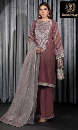 ZIAAZ DESIGNER 7773 232 NOOR DAINTY DUSK SEMI STITCHED PAKISTANI SUITSZIAAZ DESIGNER 7773 232 NOOR DAINTY DUSK SEMI STITCHED PAKISTANI SUITS