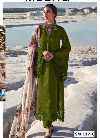 SANA MARYAM SM 117 C MUSHQ PAKISTANI SUITS ONLINE