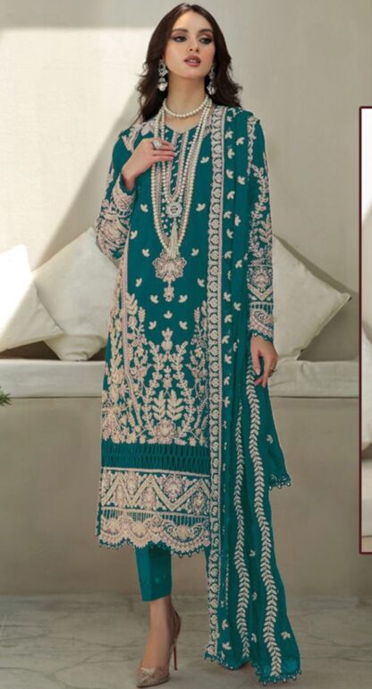 Z S TEXTILES ZS 1001 C PAKISTANI SUITS WITH PRICE