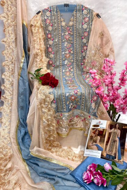 RAMSHA R 548 C PAKISTANI SALWAR SUITS ONLINE