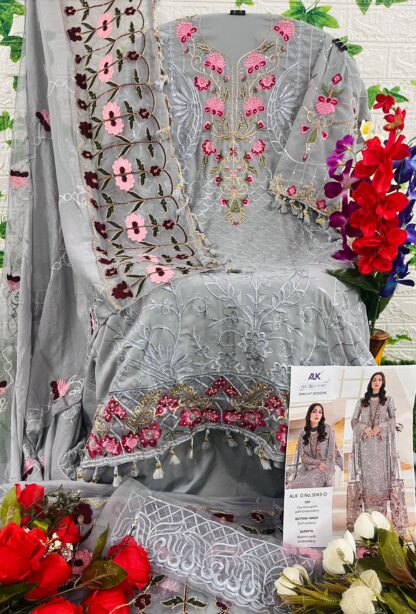 AL KHUSHBU ALK 3043 O PAKISTANI SUITS DESIGN 2023