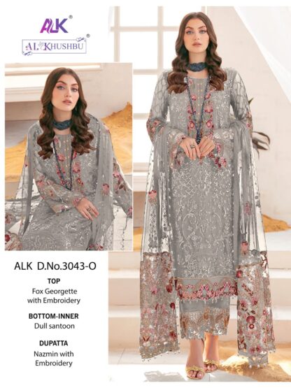 AL KHUSHBU ALK 3043 O PAKISTANI SUITS DESIGN 2023