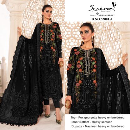 SERINE 52001 J PAKISTANI SUITS MANUFACTURER