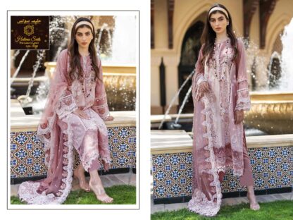 HALIMA 76001 LUXURY LAWN 2023 PAKISTANI SUITS WHOLESALER