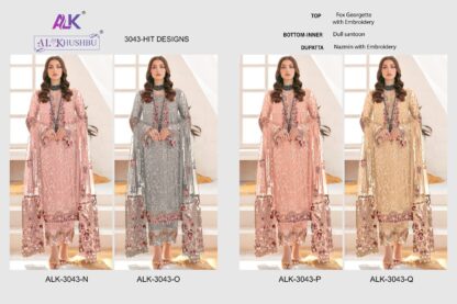 AL KHUSHBU ALK 3043 N PAKISTANI SUITS LUXURY COLLECTION