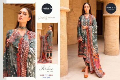 MEHBBOB TEX 7773 FIROUDS VOL 11 1048 LATEST DESIGNER PAKISTANI SUITS