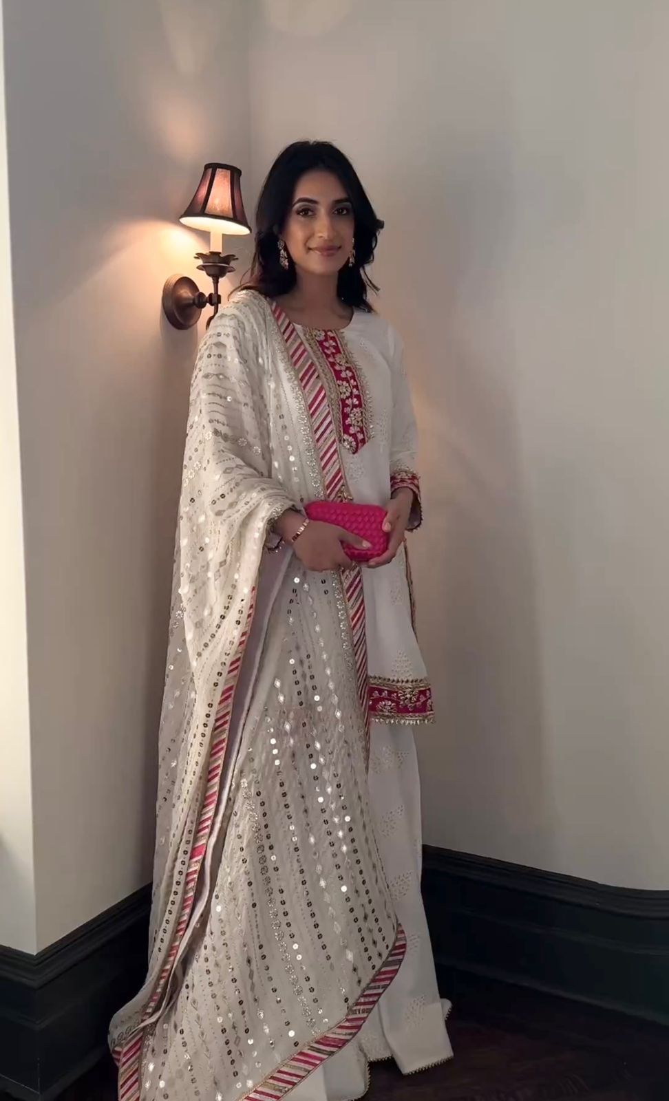 White sharara clearance suit online