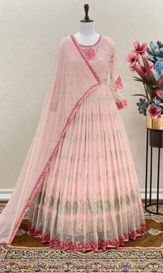 THE LIBAS COLLECTION AD 113 PINK GOWN FOR WOMEN AT BEST PRICETHE LIBAS COLLECTION AD 113 PINK GOWN FOR WOMEN AT BEST PRICE