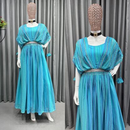 THE LIBAS COLLECTION SKY BLUE DESIGNER GOWN ONLINE SHOPPING PAKISTANI AT BEST PRISE, SINGLE AT WHOLESALE PRICE, THE LIBAS COLLECTION AD 105 BLACK GREY, THE LIBAS COLLECTION SKY BLUE DESIGNER GOWN ONLINE SHOPPING  GOWNS, THE LIBAS COLLECTION