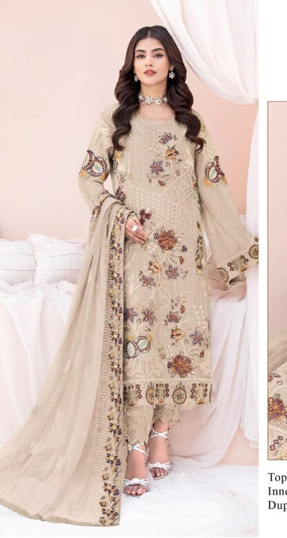 SERINE S 132 D PAKISTANI SUITS IN SINGLE PIECE