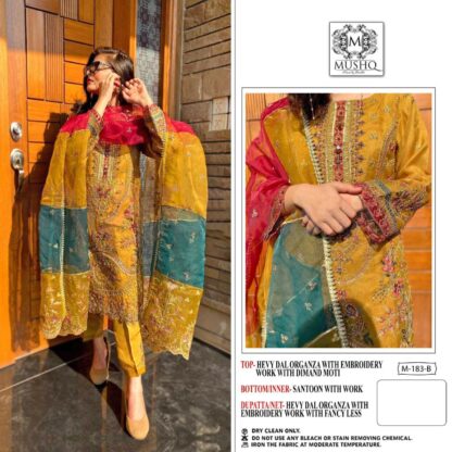 MUSHQ M 183 B SALWAR KAMEEZ BEST PRICE